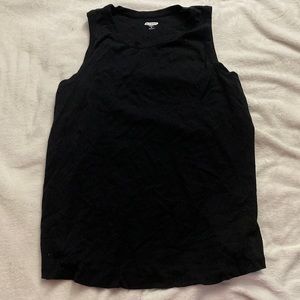 Old Navy Black Tank Top; size: XL